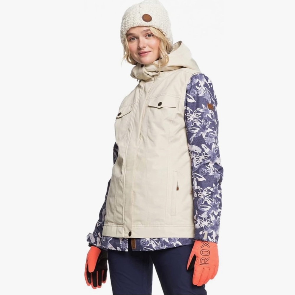 Roxy Womens Ceder Snow Ski Snowboard Jacket Size M